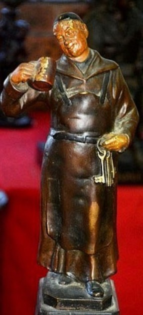SOS - A RDY KEEPER OF THE KEYS - COLD PAINTED BRONZE -(Bargain Hunt Auctions IN AU. )