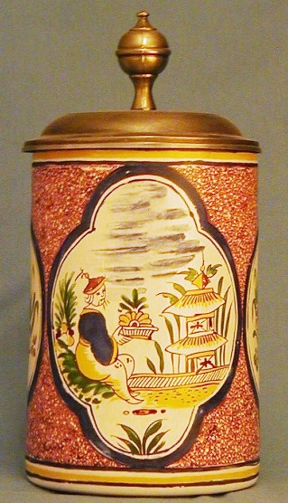 a-Copy RDY of a Nürnberger Faience stein (c. 1850) and was issued in 1993 by the König Brewery