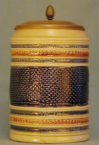 a-copy rdy of a Westerwald stein (c. 1700) and was issued in 1977 by the König Brewery - 1