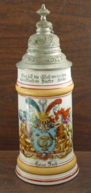 $-SOS- BAKER - Bierkrug Baecker  UNOFFICIAL COA