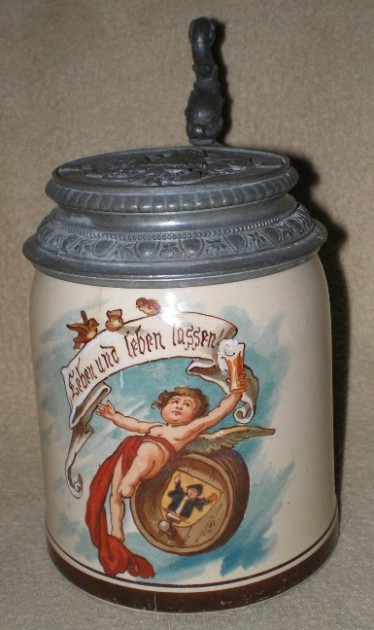 xBARREL - STEIN 5 L Joseph Lichtinger - Merkelbach and Wick Beer Stein