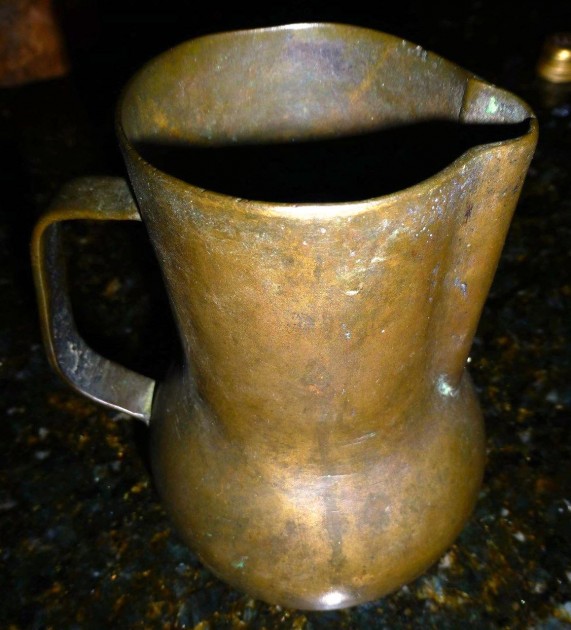 1 - RENAISSANCE BRONZE MUG   probably  later and stained   I BOUGHT 8-2014 for $155.00  GOT SCREWED