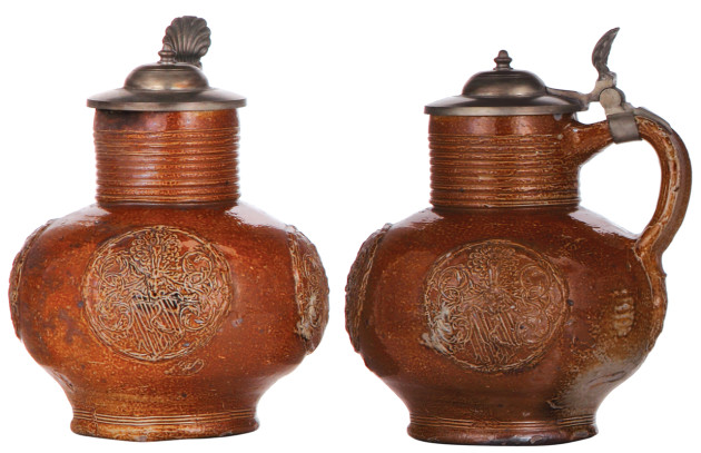 A-  Raerener Kugelbauchkrug, late 1500s