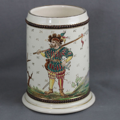 R - LANS - 1-4 LITER STEIN SARREGUEMINES