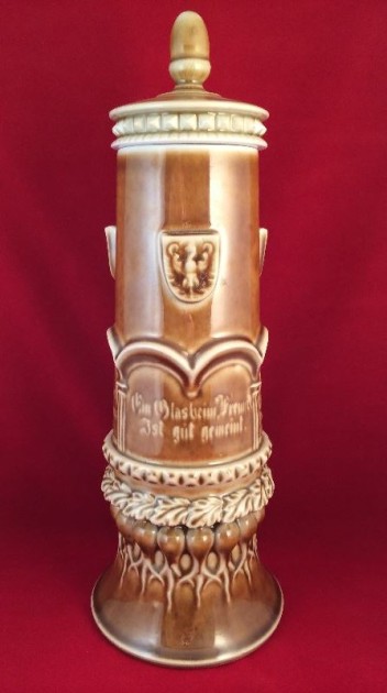 SOS -  A - RDY KPM POKAL  IMPERIAL ARMS IN RELIEF  THIS ONE WAS UNMARKED HAD IT BEFORE THOUGH