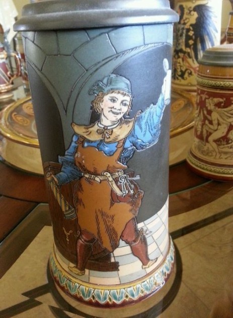 SOS -  KEYS -- METTLACH STEIN  NO 2776
