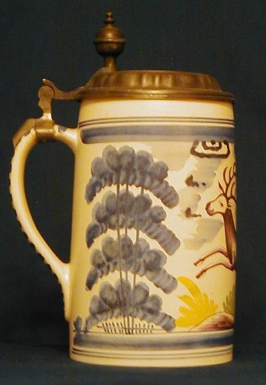 a-copy RDY of a Bareuth Faience stein (c. 1700) and was issued in 1984 by the König Brewery - 2
