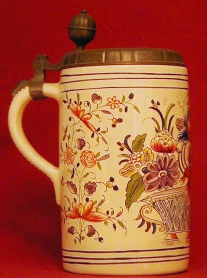a-copy RDY of a Thüringen Faience stein (c. 1740) and was issued in 1986 by the König Brewery -3