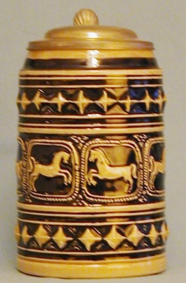 a-copy RDY of a Westerwald stein (c. 1800) and was issued in 1979 by the König Brewery