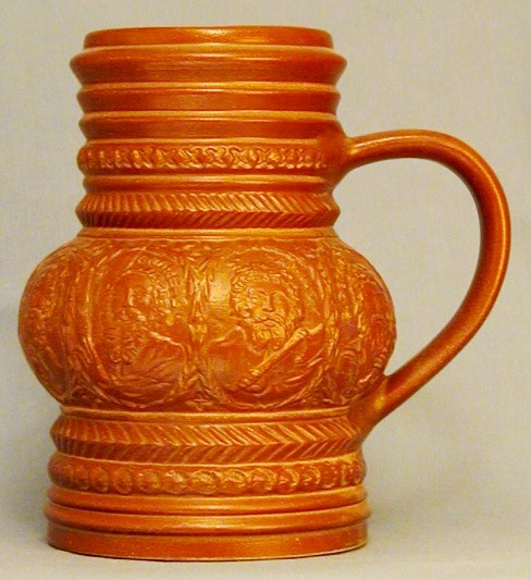 a-copy RDY of an Altenburger Apostle stein (c. 1660) and was issued in 1989 by the König Brewery -3