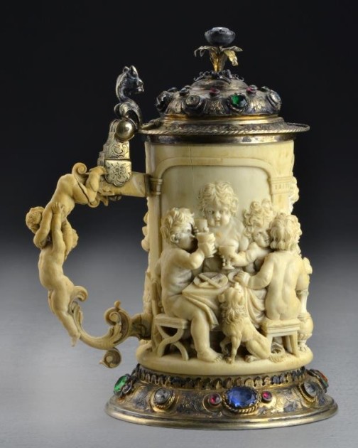 SOS - ROEMERS ON iVORY STEIN   FROM  ................... AUCTIONEERS   SEE IVORY SMITH