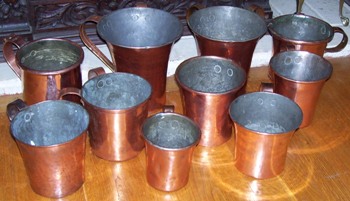 Copper Beer Drinking Vessels; The Russians – A Few Notes.