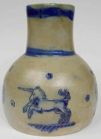 SOS - A RDY - UNICORN  JUG VERY SCARCE -UNKOWN MAKER  Krug Gießkanne wohl Württemberg um 1850  EBAY
