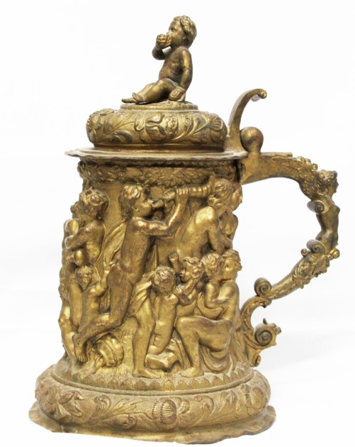 SOS - GREEN VAULT'S [A] BACCHUS - PAINTED IRON WANTED MORE THAN $100