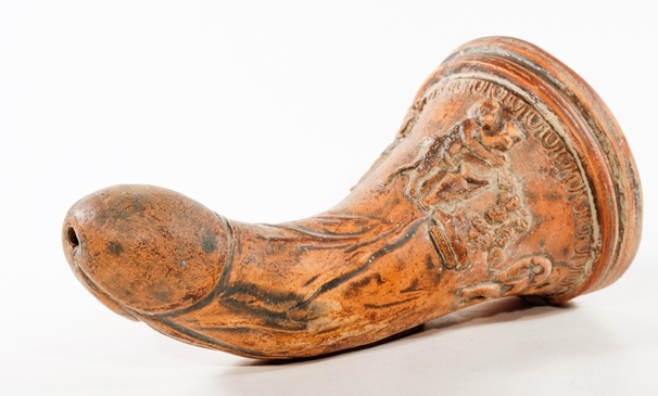 SOS - RDY - Rhyton_Phallus  they go back to greek and roman times  MODERN REPLICA