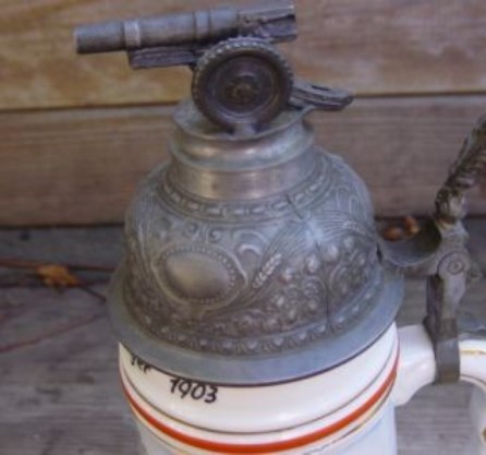 a-REPRO-ART-029-2,  NOT A DBL TOP DATED 03, UNUSUAL LARGE CANNON,