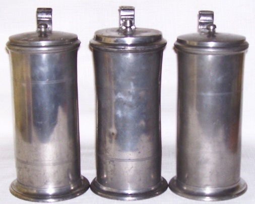 CR- OSFRIESLANDER PEWTER TRIO