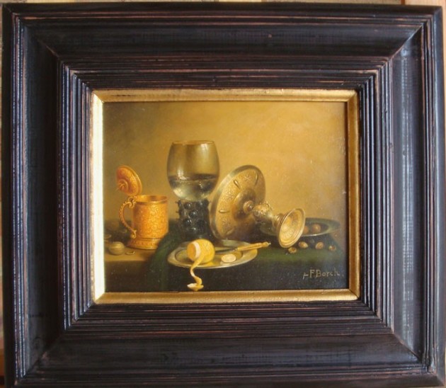 S0s - ROEMER - STILL LIFE WITH BRASS TANKARD  WANTED $1200  10-09