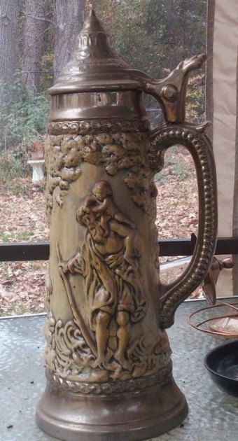 $ - sos- stupid file  seller asking $3,000.00 [ GFL] and advertised as a home made stein  12- 2014.