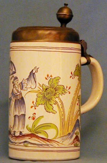 Xa-copy RDY of a Erfurter Faience stein (c. 1783) and was issued in 1992 by the König Brewery  - 3