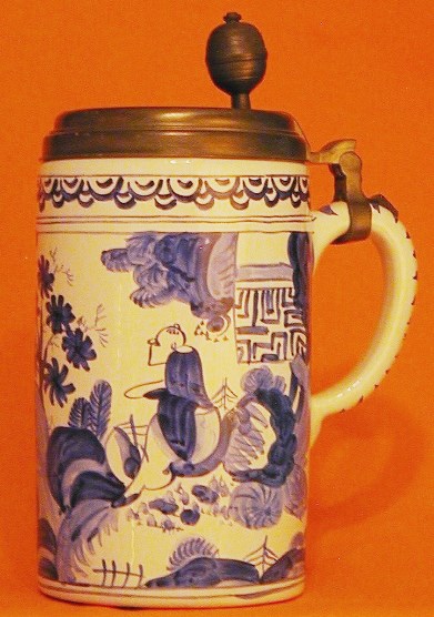 Xa-copy RDY of a Faience stein (c. 1710) and was issued in 1991 by the König Brewery- 2