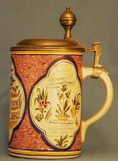 xa-copy RDY of a Nürnberger Faience stein (c. 1850) and was issued in 1993 by the König Brewery  -3