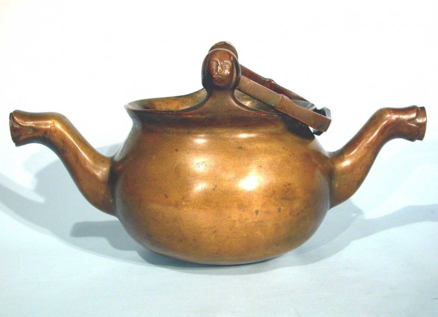 $- 1 - bronze wine -  water server  NOW MINE FROM GERMANY  Inv. no. xxxx - 3224-1014